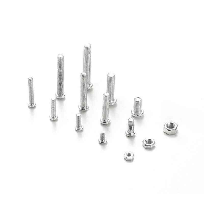 Stainless Steel Hex Socket Cap, Bolt Screws With Nuts-assortment Kit