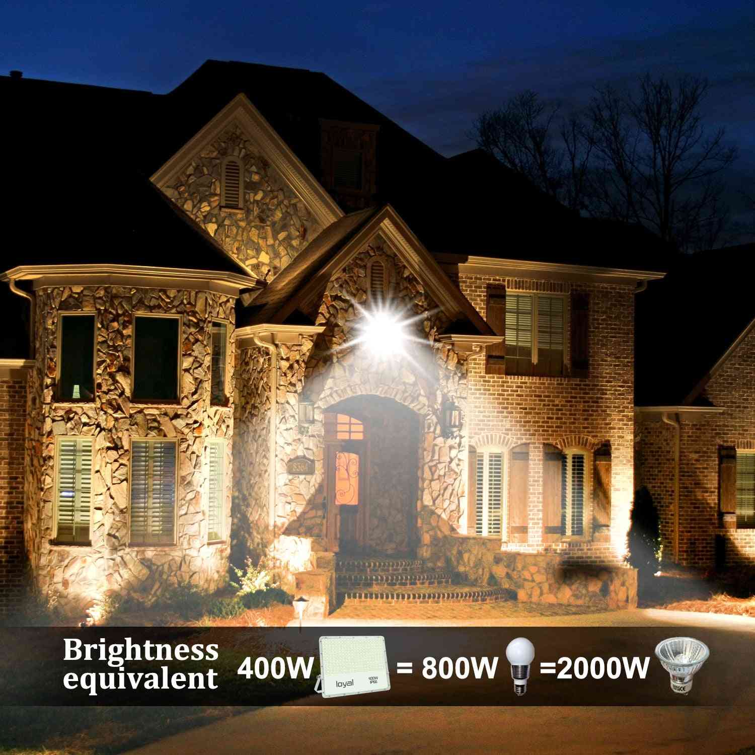 LED-Wandwaschanlage Flutlicht Scheinwerfer Flutlicht Außenbeleuchtung 10W / 30W / 50W / 100W / 150W / 200W / 300W / 400W Reflektor wasserdicht IP66 Garten - 10W / 220V