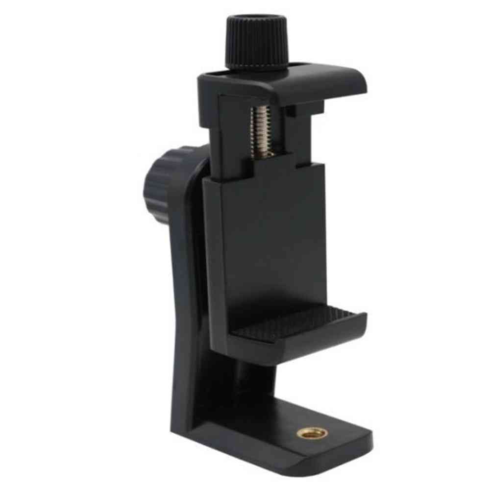 Phone Tripod Mount Adapter Clip - Support Holder Stand Vertical & Horizontal Video Shooting