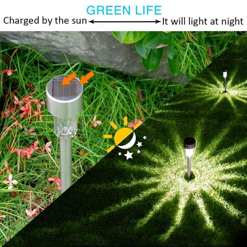 Vanjske solarne led lampice za travnjak - luminarija za uličnu rasvjetu za uređenje vrta