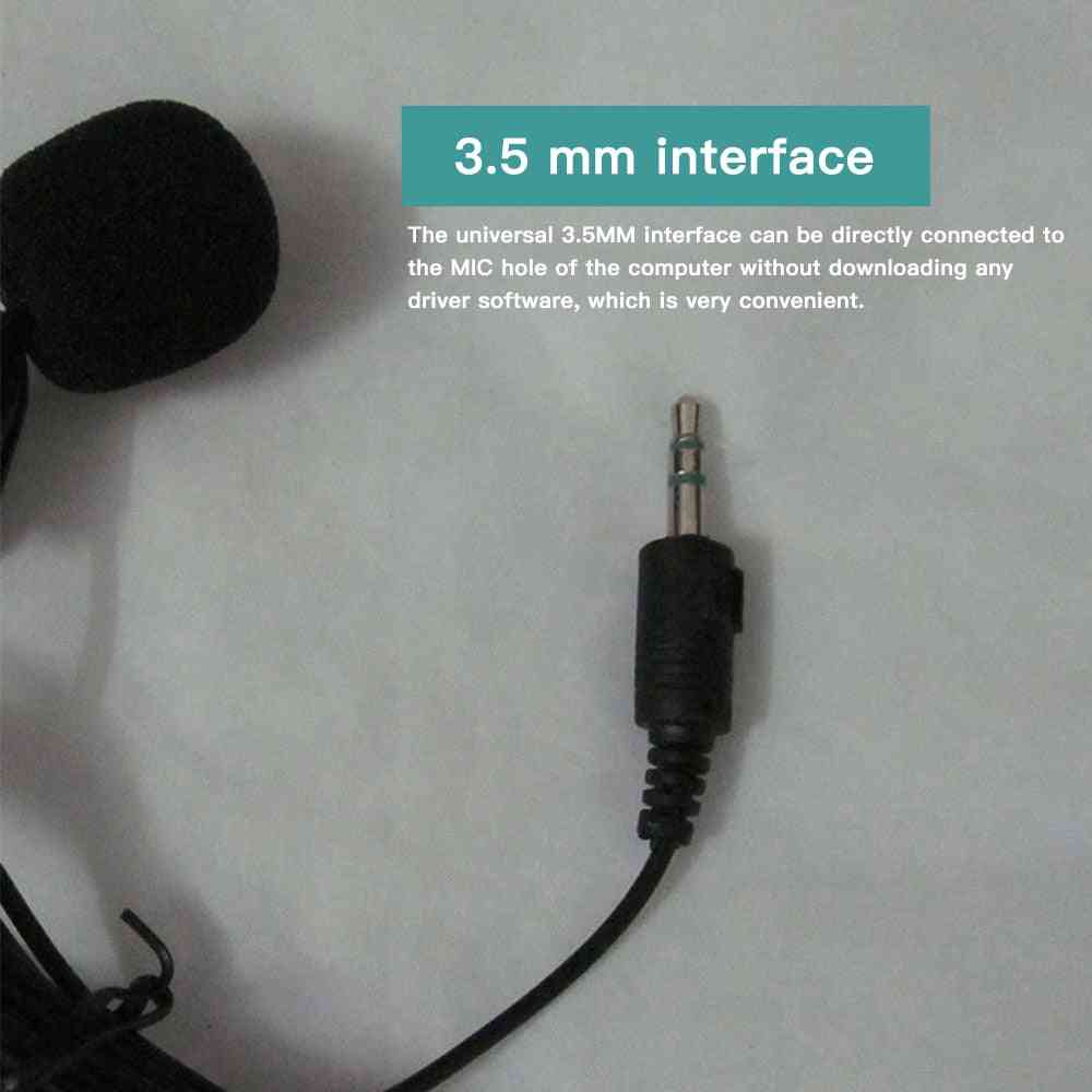 Usb Microphone Lapel Lavalier Pc,  Phone And Camera