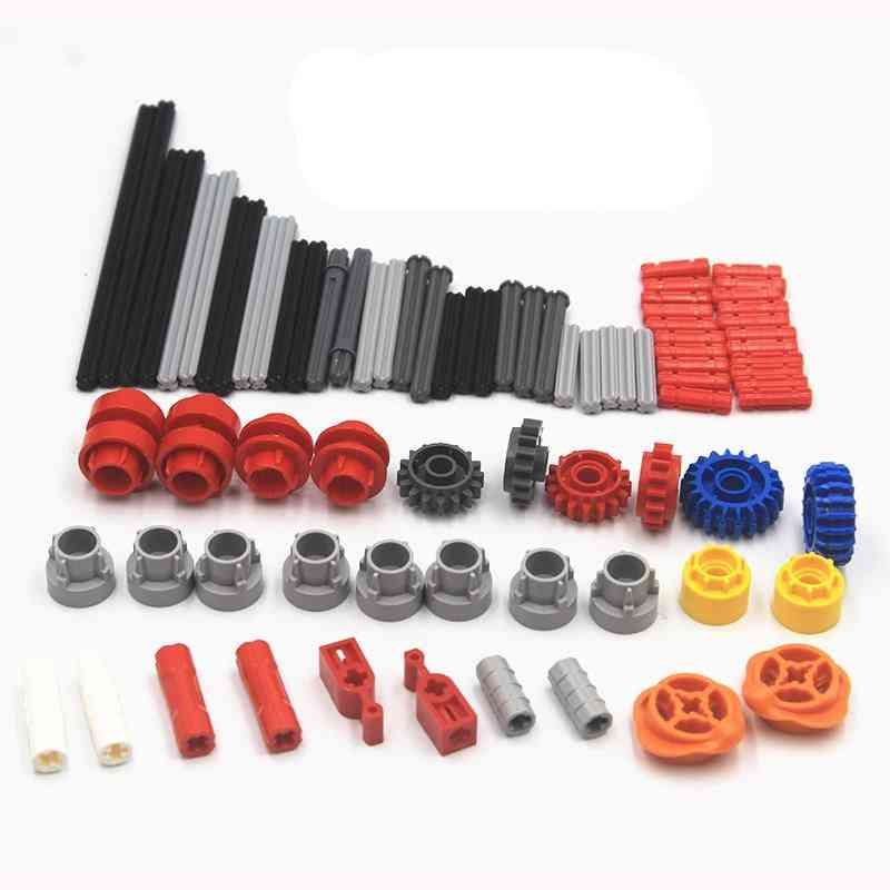 Bloques de construcción moc technic parts bricks technic gear series compatibles con lego para niños, juguetes para niños (noc-tsma130) -
