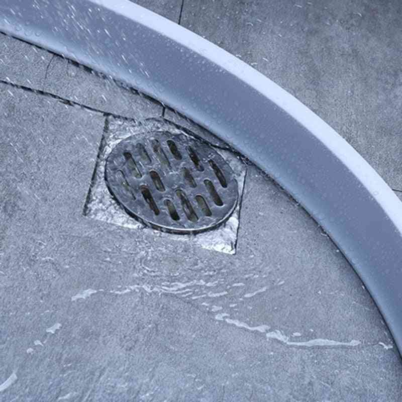 Water Blocking Strip - Flexible Silicone Mildewproof Barrier For Bathroom