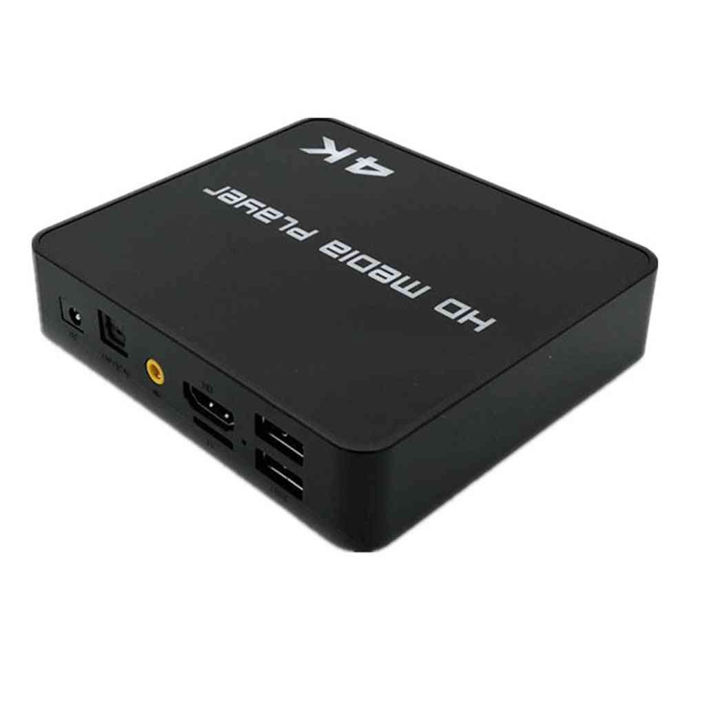 Auto play 4k hd medieafspiller usb video multimedia digital signage adverting box - au plug