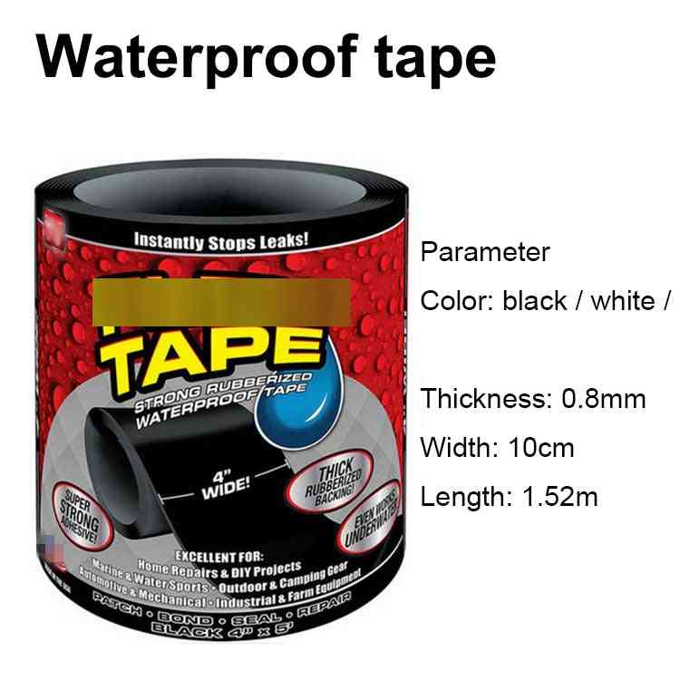 1.52m Super Strong, Waterproof Leak Repair Tape