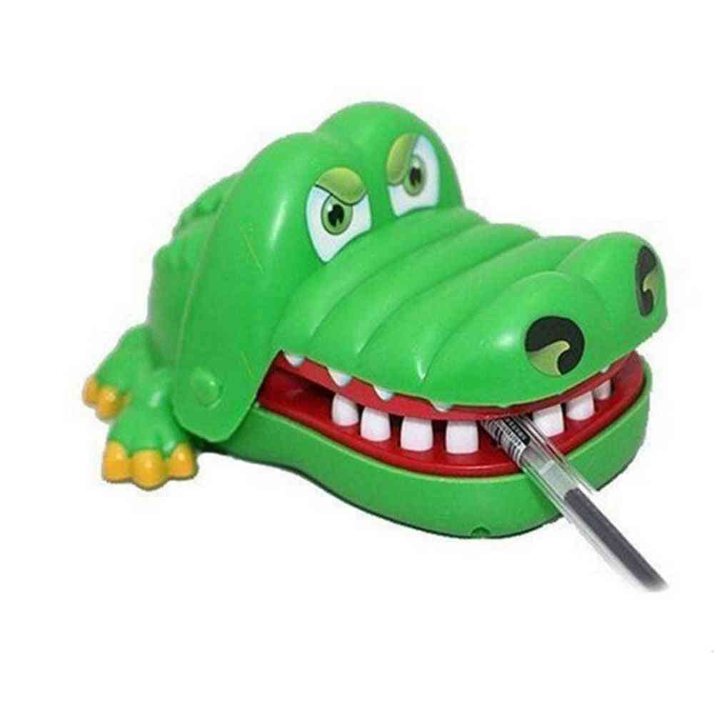 Gură creativă de crocodil de dimensiuni mici - jucărie deget de mușcătură