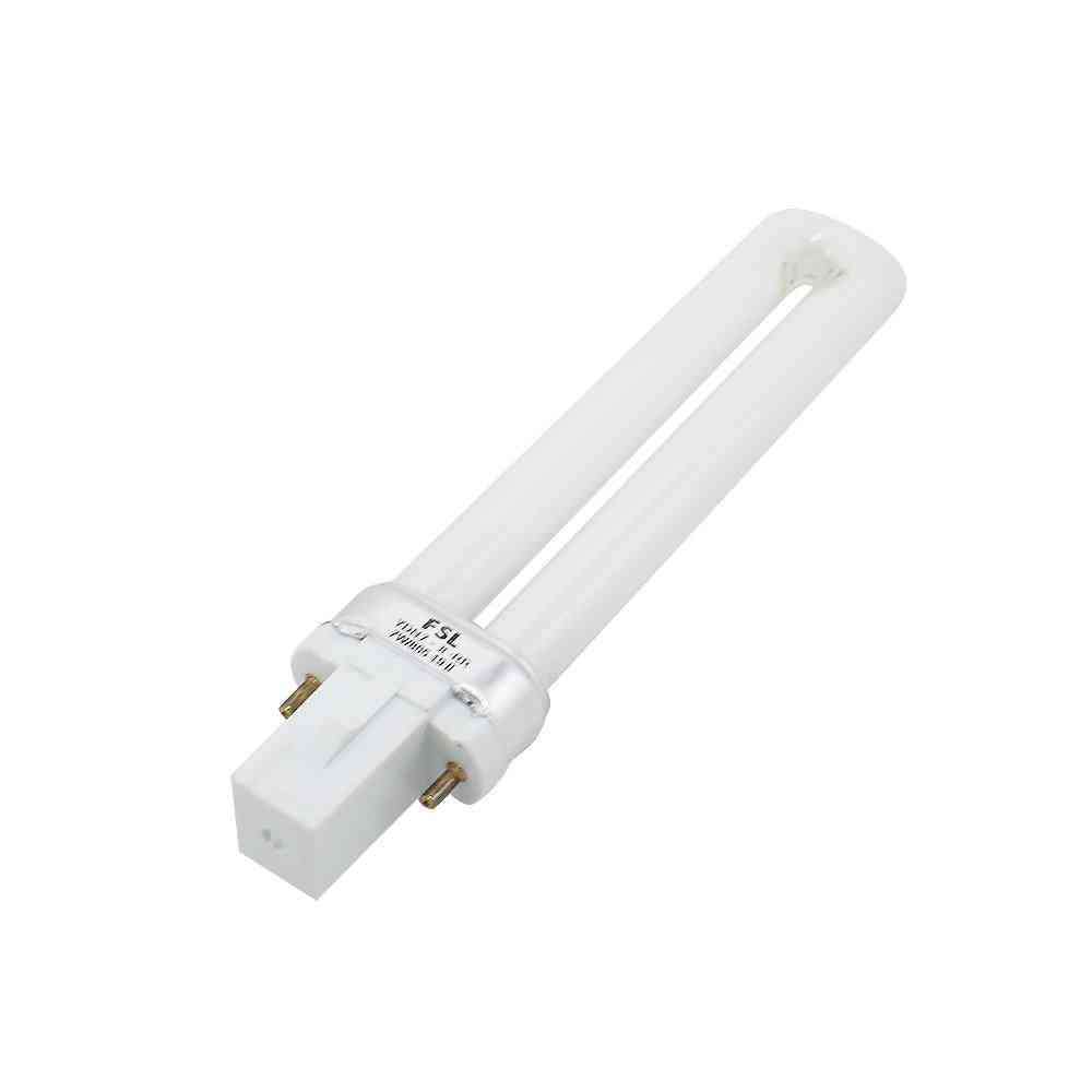 Tubes de lampe fluorescente g23 Ampoules de bureau 7w 6500k à culot simple (7w g23) -