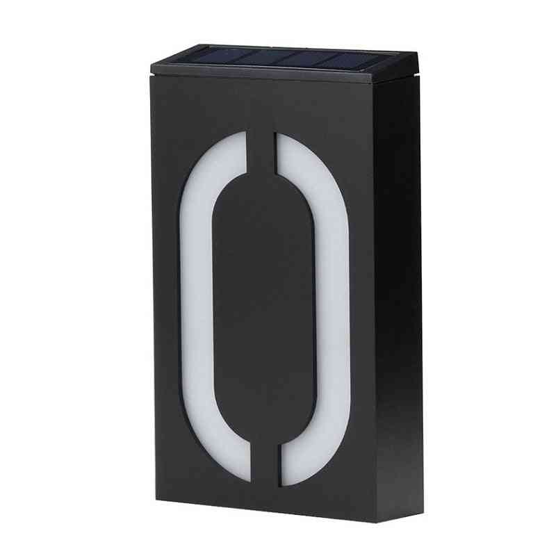 Doorplate Digital Solar Light - Led Signs Door Number