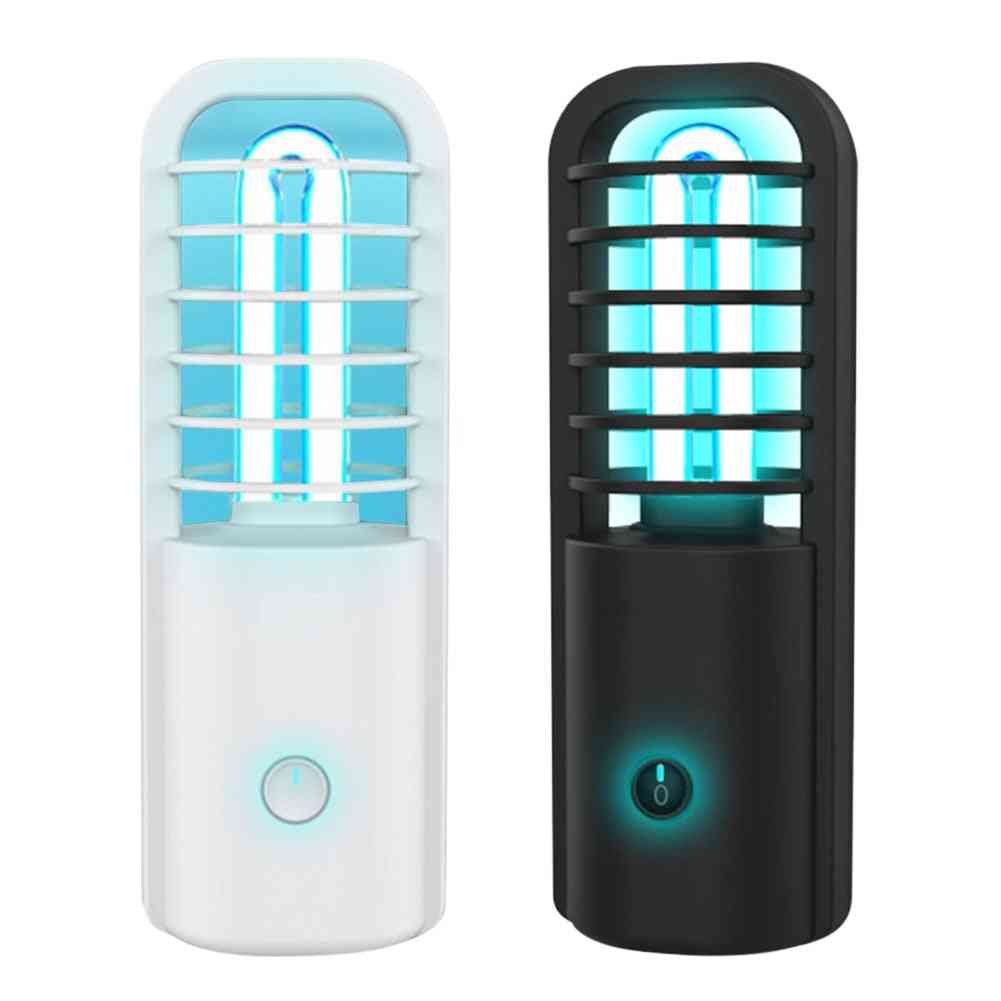 Led Uvc Germicidal Ultraviolet Lamp - Usb Charging Portable Sterilizer Light