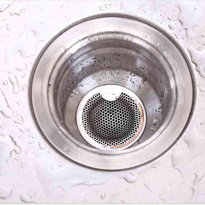 Kitchen Stainless Steel Sink, Strainer Drain Hole Filter Bathtub Shower For Kitchen