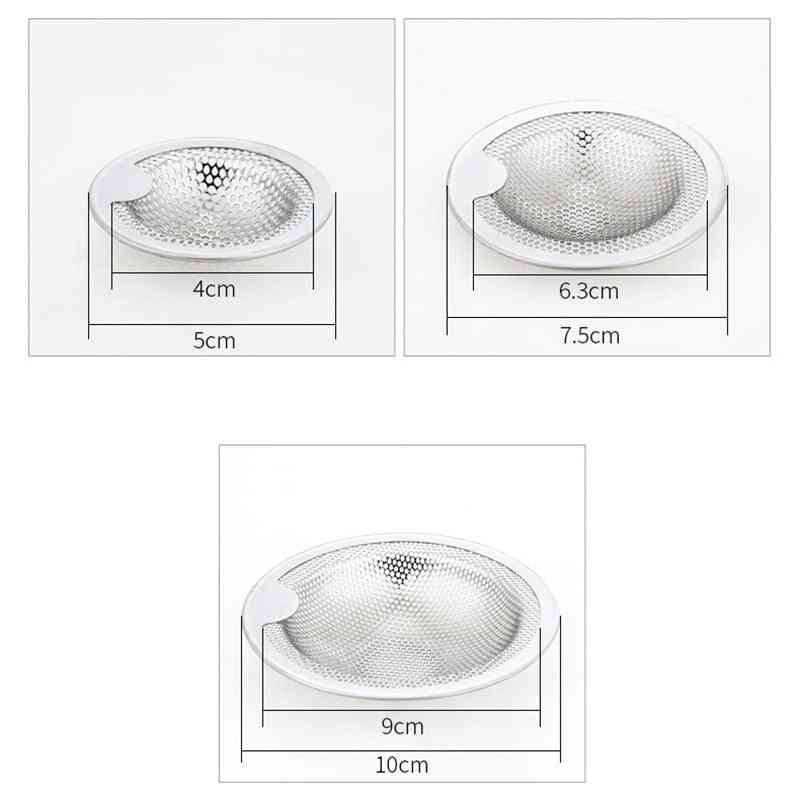 Kitchen Stainless Steel Sink, Strainer Drain Hole Filter Bathtub Shower For Kitchen