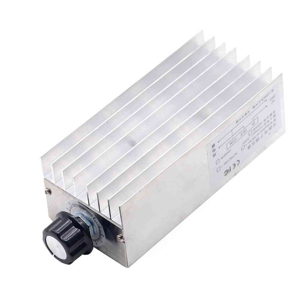 Ac220v 10000 W High Power Scr Bta10 Electronic Voltage Regulator Speed Controller Digital Display For Dimming Speed Thermostat