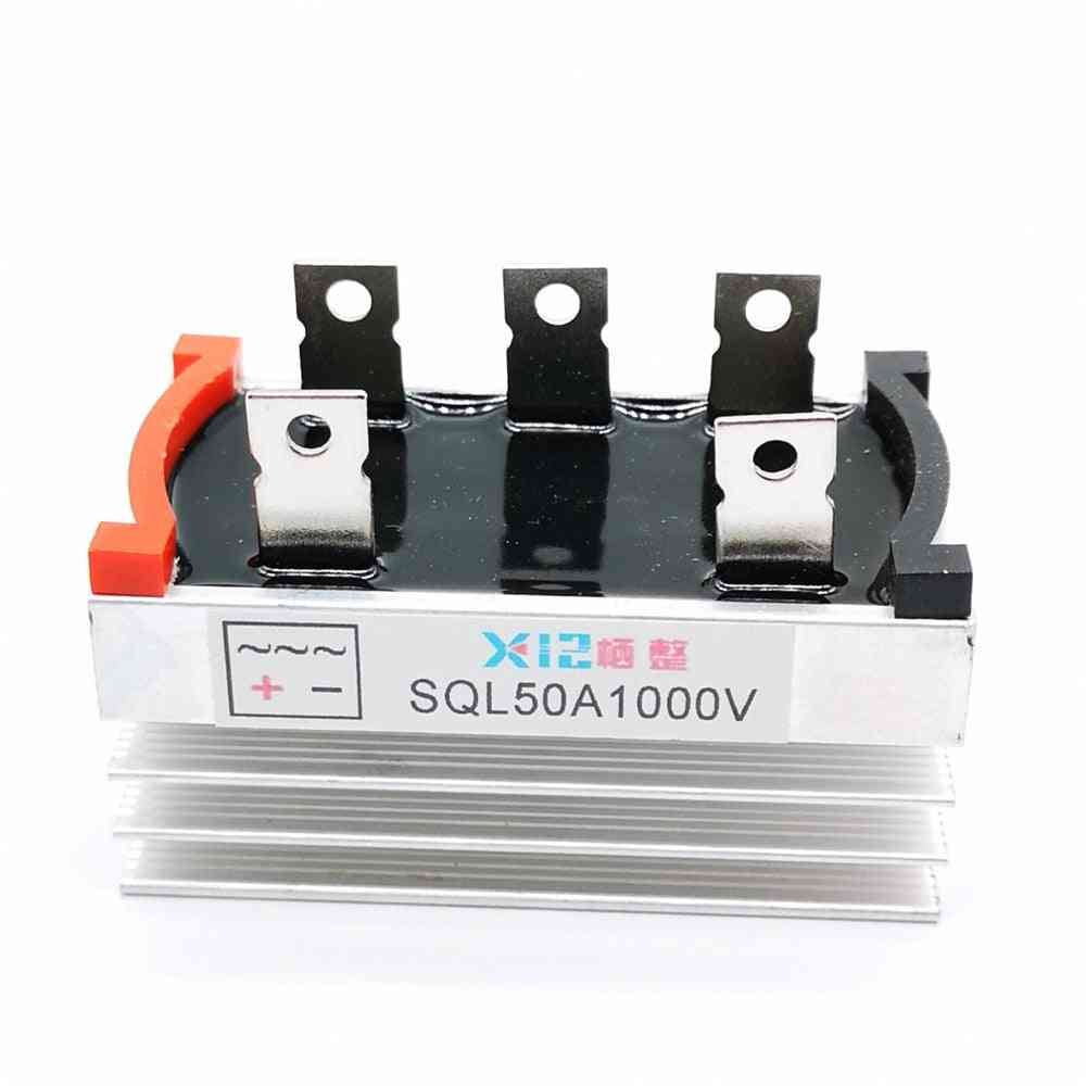 Sql 50a 1000v Three-phase Bridge Rectifier Brushless Generator With Heatsink
