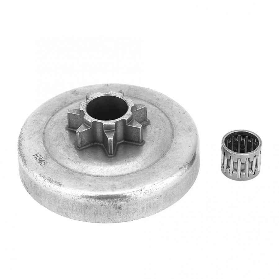 Stainless Steel 7 Teeth- Clutch Drum Sprocket With Roller Pin For Electric Saw