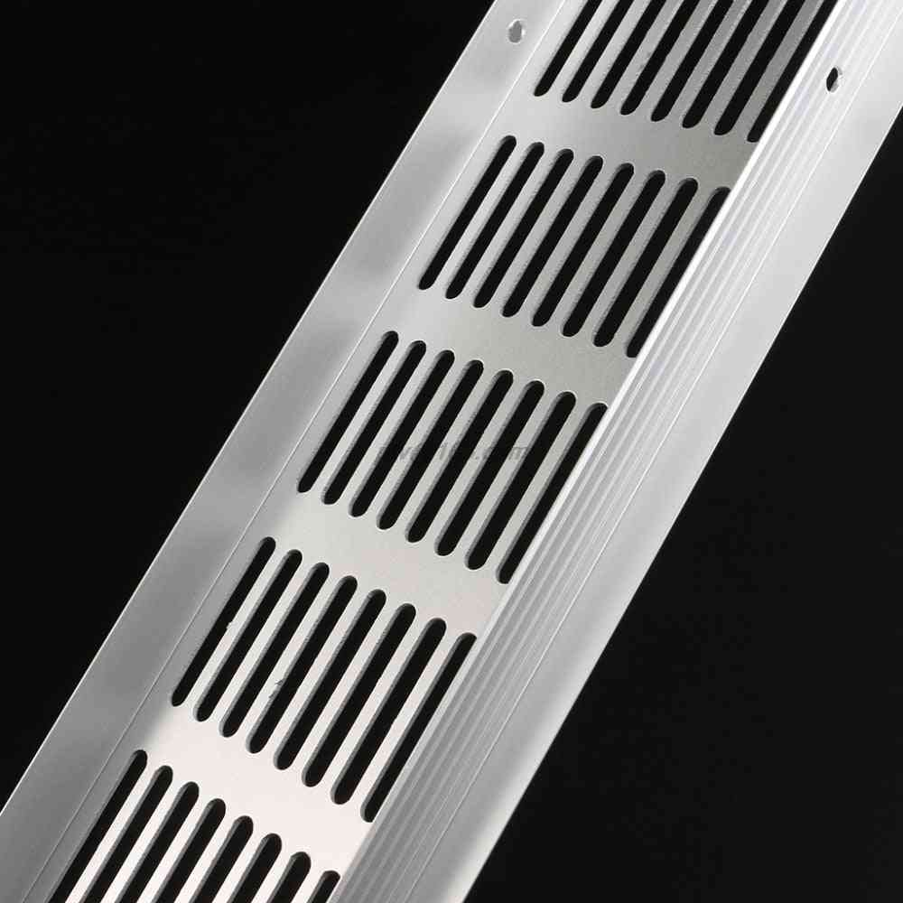 Perforerad plåt av aluminiumlegering, ventilationsgaller för webbplatta - 15cm