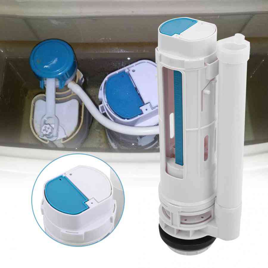 Geteiltes Spülbecken-Spülkastenventil mit Zwei-Knopf-Toilettenwasser-Auslassventil g1 / 2 