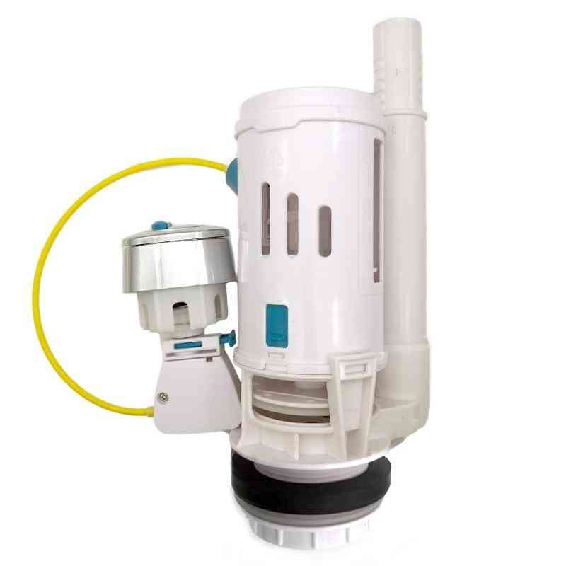 Kabel der Toilettentankleitung angeschlossen - Reparatursatz für zwei Spültasten