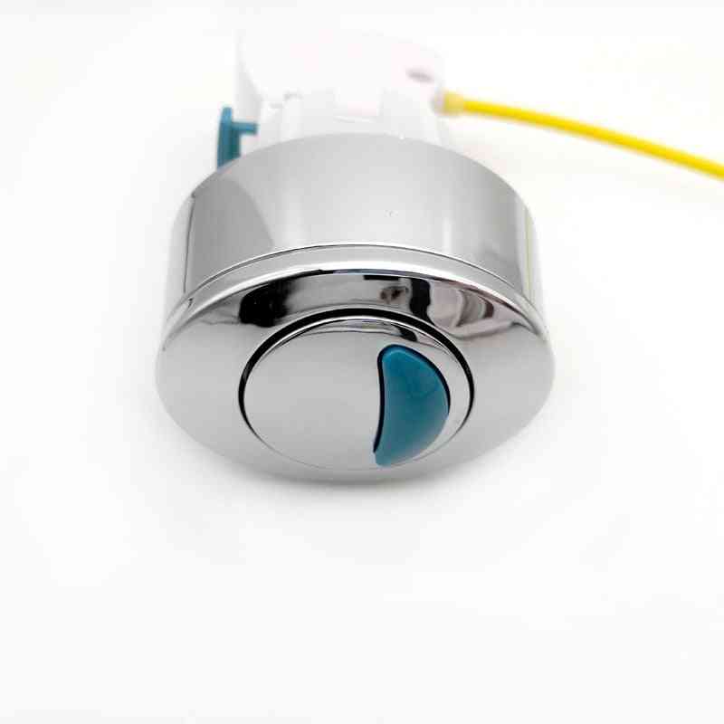 Kit de reparo de vaso sanitário do tipo botão de pressão de descarga dupla conectado por cabo de linha de tanque de vaso sanitário -