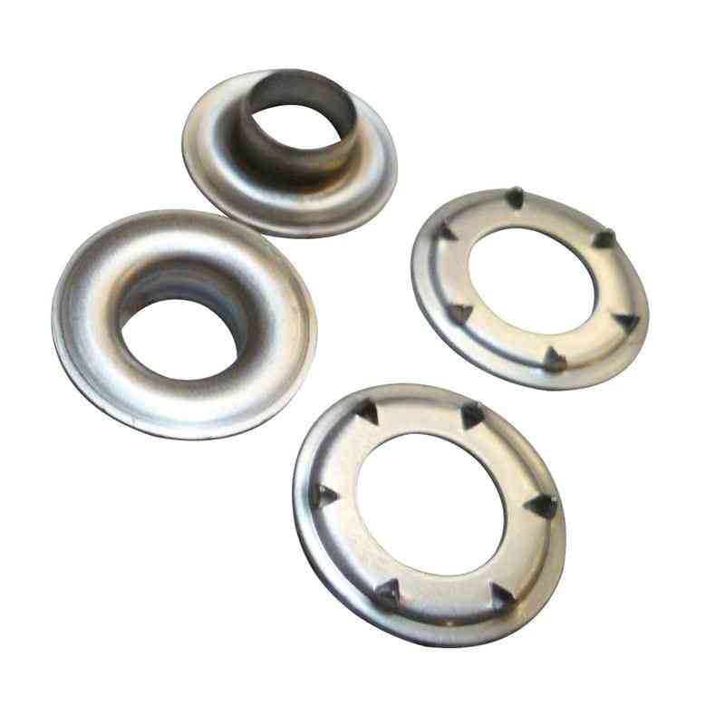 Pack Of 60 -eyelets And Spur Toothed Washers