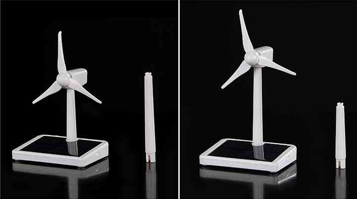 DIY mini větrná turbína-solární generátor model-montážní sada