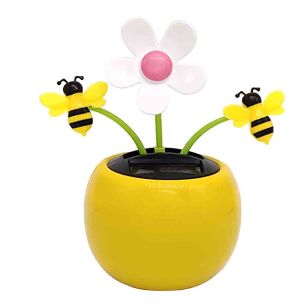 Solar Powered Flower- Insect Dancing Doll Toy