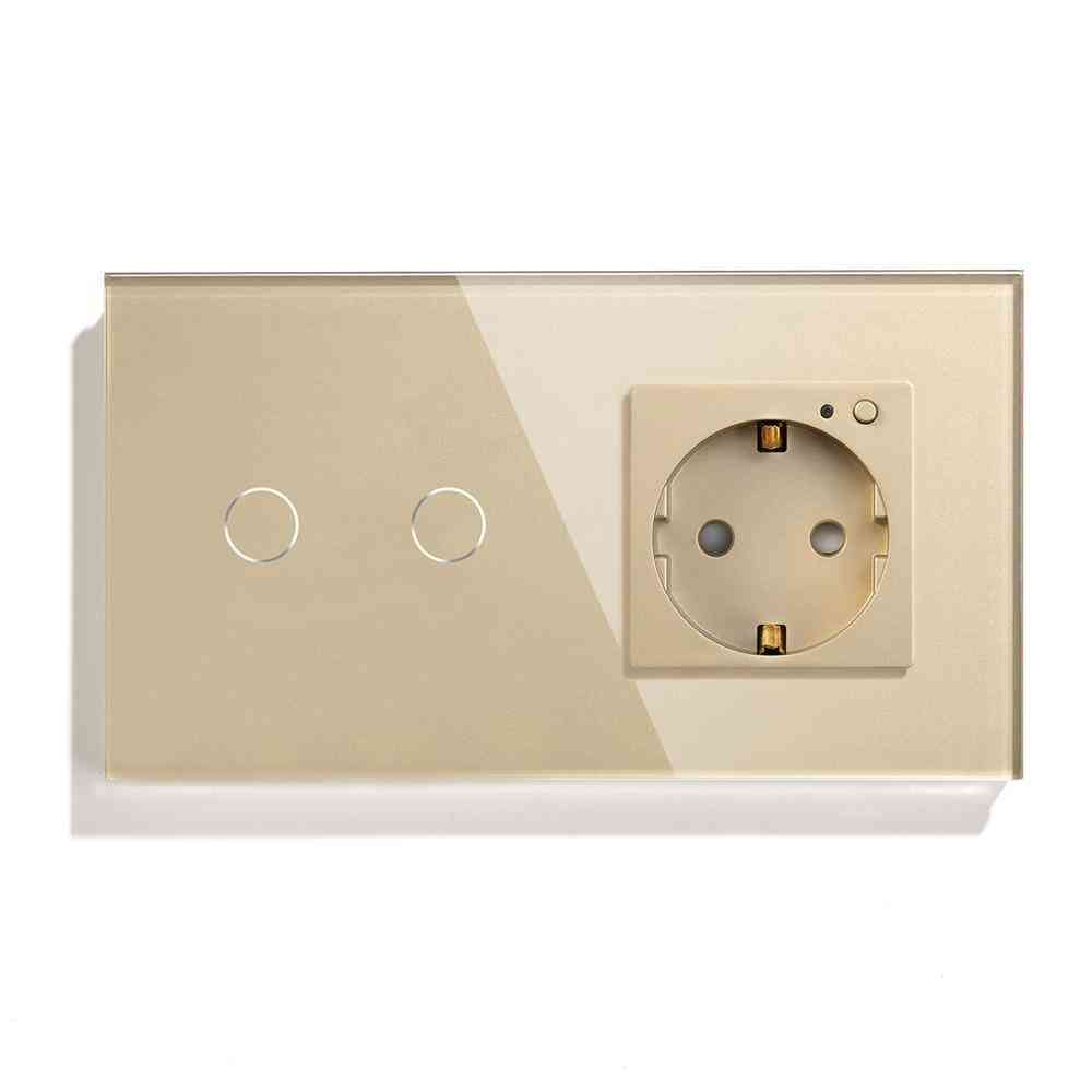 Glass Panel Smart Switch With Wifi Module