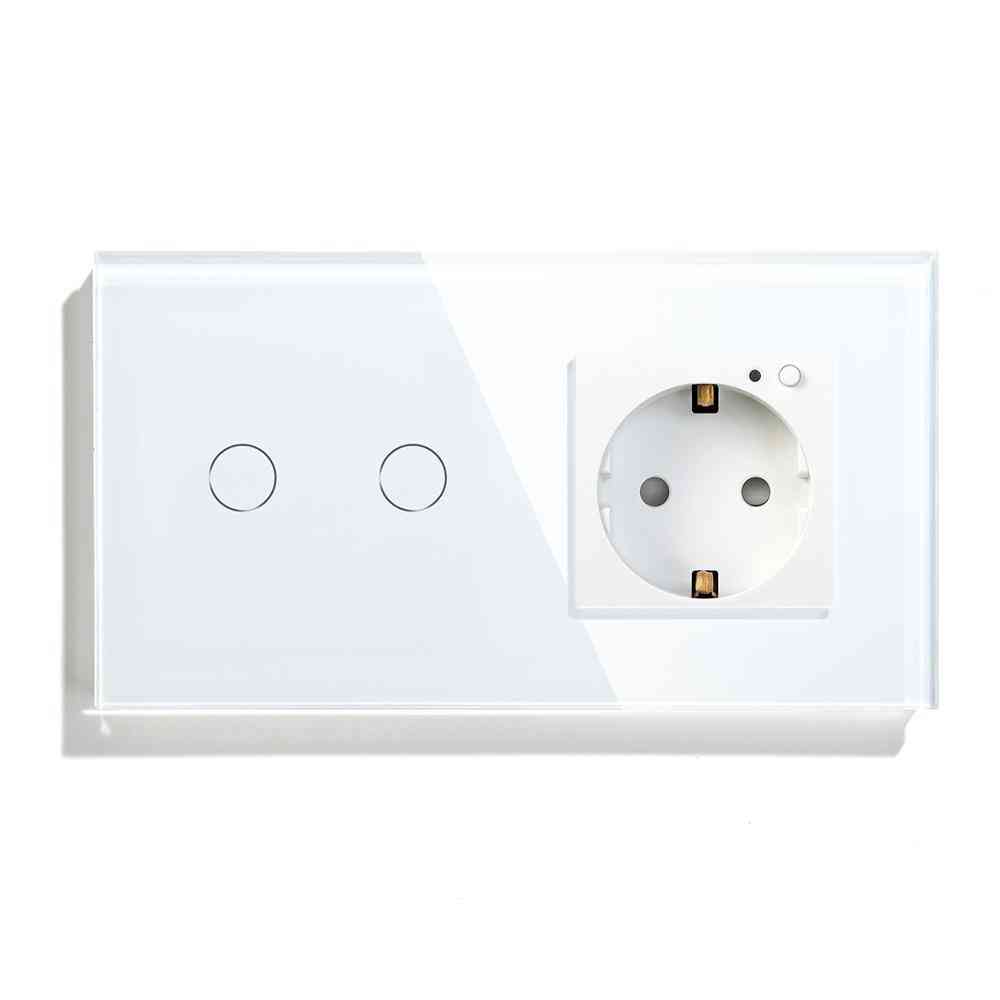 Glass Panel Smart Switch With Wifi Module