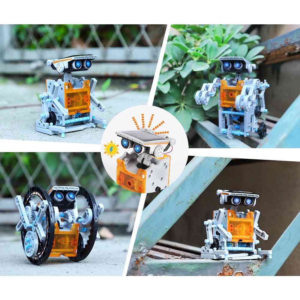 Educational 12 In 1 Solar Robot And Climbing Vehicle Diy Kits