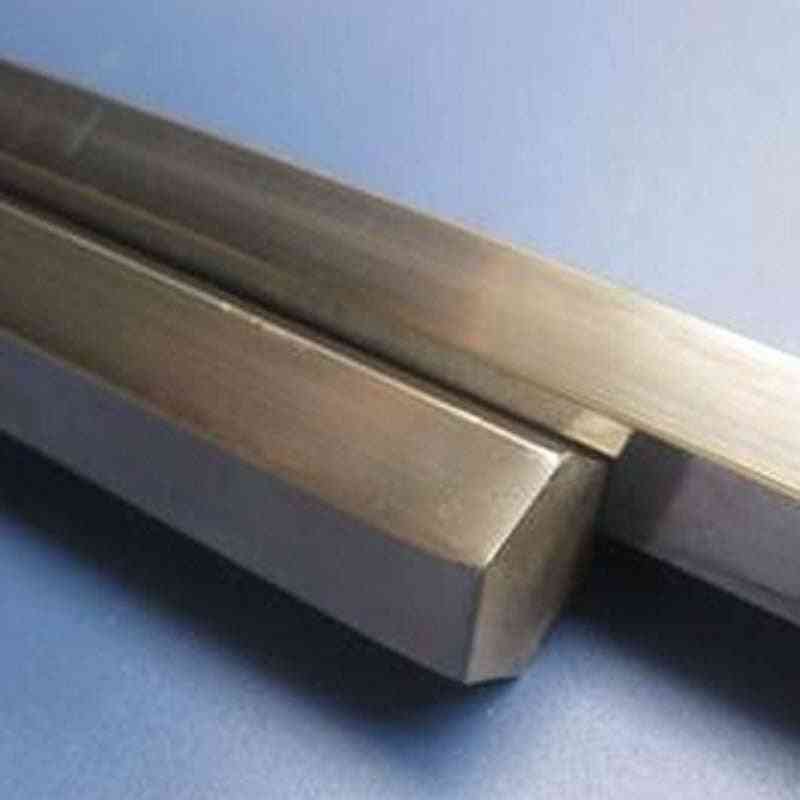 S7 7 mm zeskant authenctic, 304 roestvrijstalen staaf-zeshoekige staaf