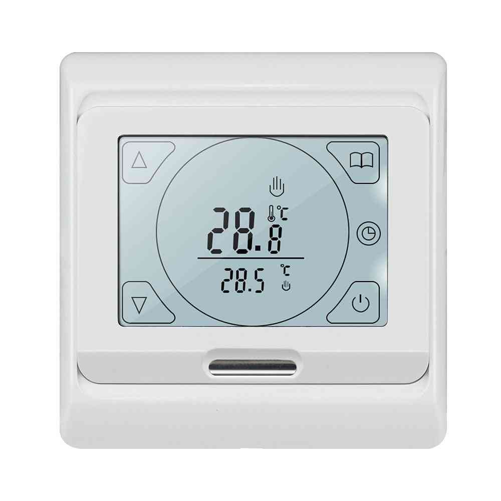 Digitalni lcd termostat za podno grijanje - električni 16a zaslon osjetljiv na dodir koji se može programirati sobni regulator temperature temperature