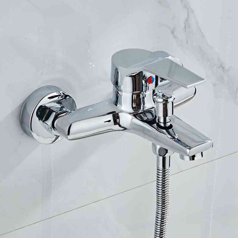 Wall Mount Bathroom Shower Faucets, Mixer Tap Control Valve