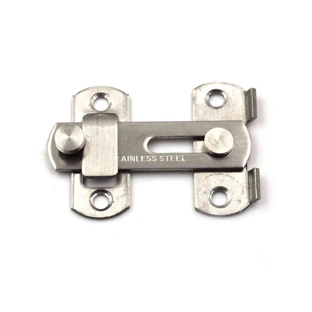 Stainless Steel Slide Lock, Home Safety Gate Door Guard Latch Bolt