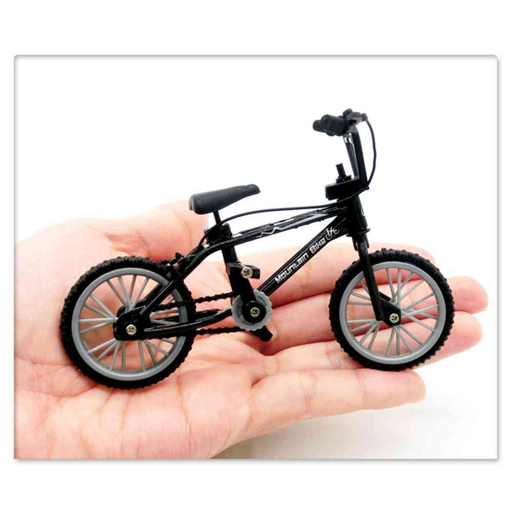 Retro Mini Finger, Assembly Bike - Bmx Bicycle Novelty Model Gag Toy