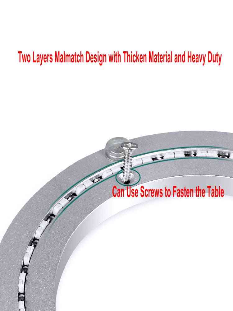 Hq mute strap lazy susan, plate malmatch design rund skivspelare plate, slätt bord