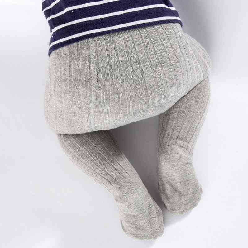 11 stil baby flickor tights - nyfödda strumpbyxor för pojkar stickade baby tights, strumpor solid baby flickor tygstrumpa