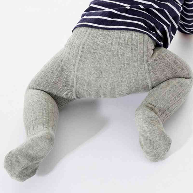 11 stil baby flickor tights - nyfödda strumpbyxor för pojkar stickade baby tights, strumpor solid baby flickor tygstrumpa