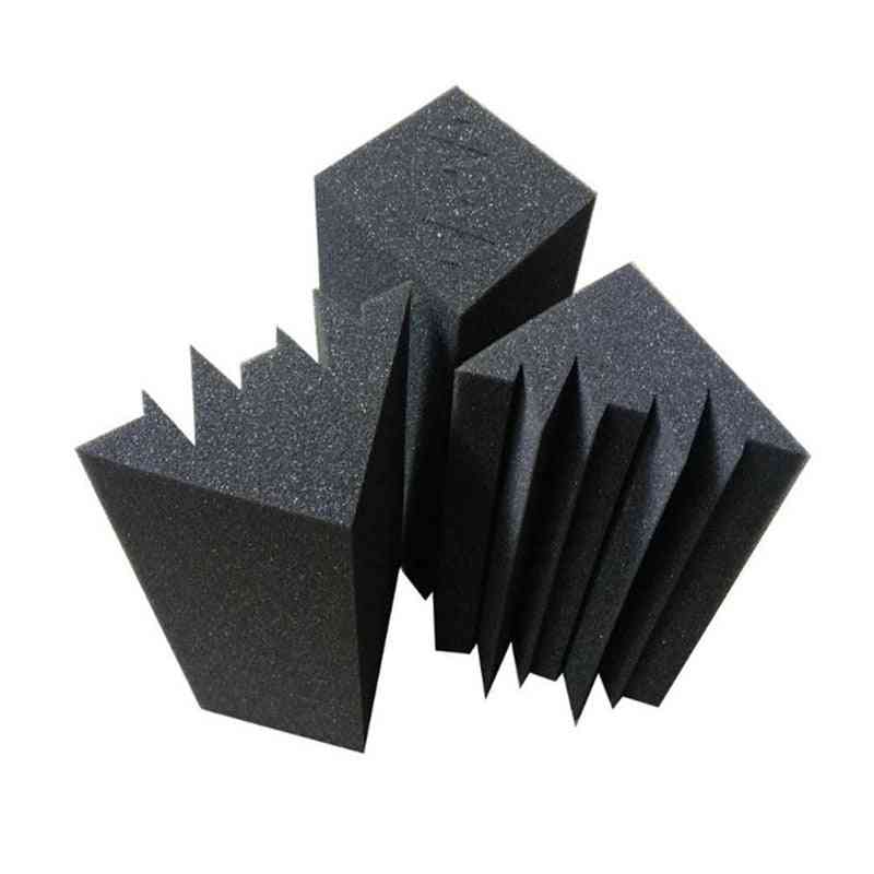 New 8 Pack Of 4.6 In X 4.6 In X 9.5 In Black Soundproofing Insulation Bass Trap  (black)
