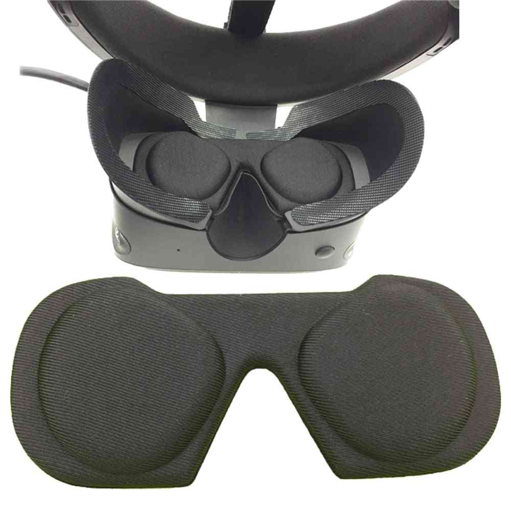 Capa protetora de lente vr estojo à prova de poeira para acessórios de fone de ouvido de jogos oculus rift, lente de óculos vr almofada de capa anti-riscos