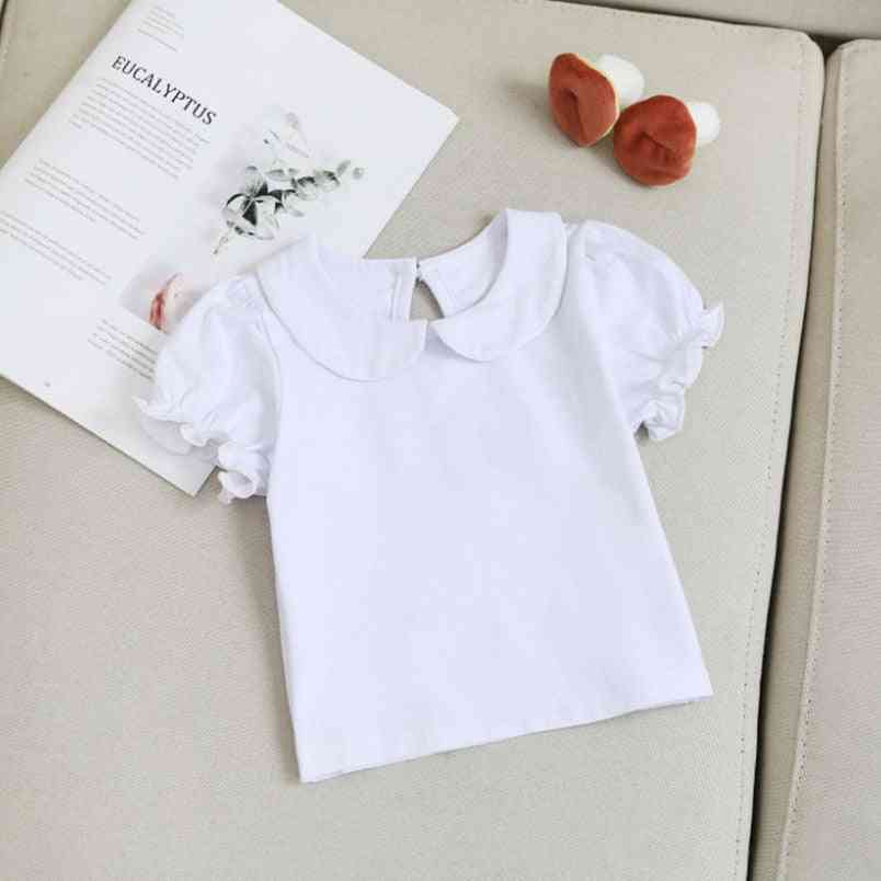 Summer T Shirt For - Cotton Short Sleeve Blouse