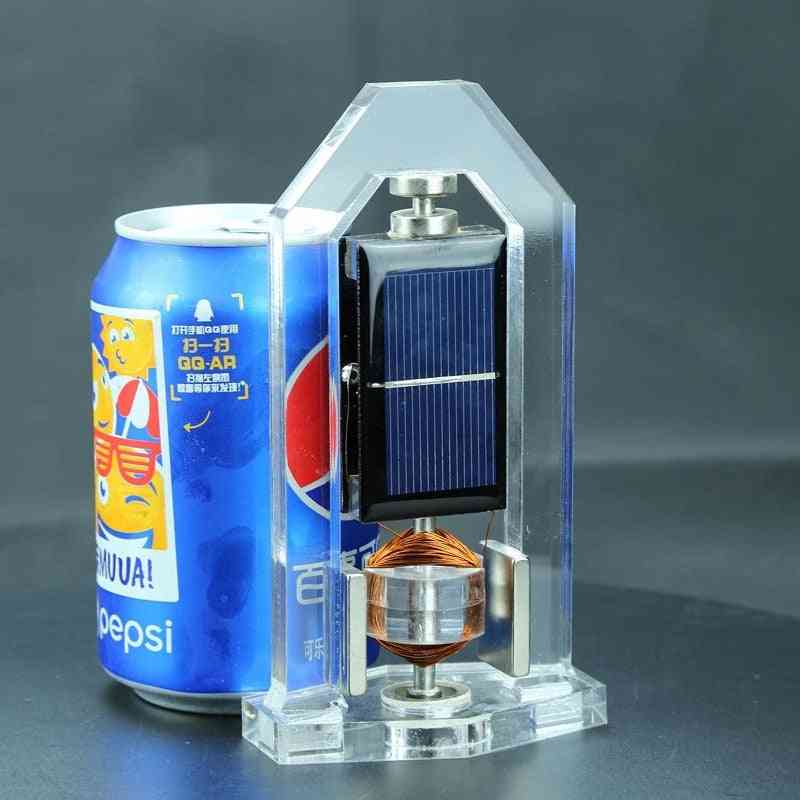 Dvostrani magnetski levitacijski solarni motor velike brzine
