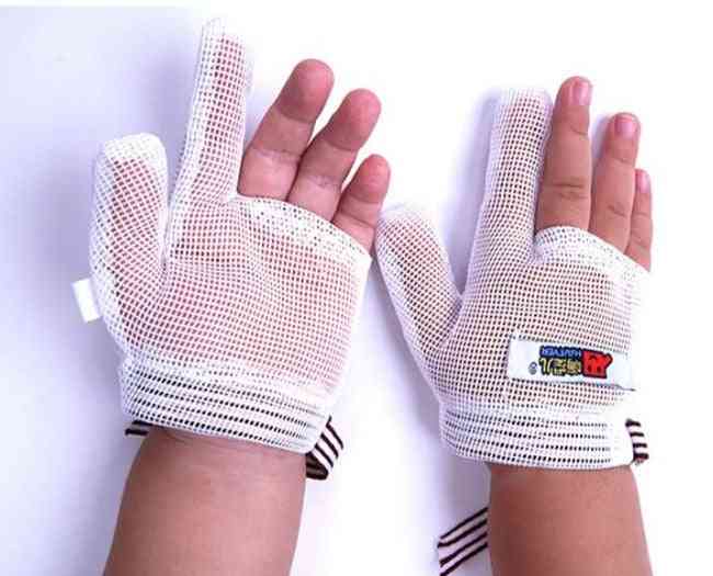 Breathable Net Hand Gloves And Mittens For Newborn