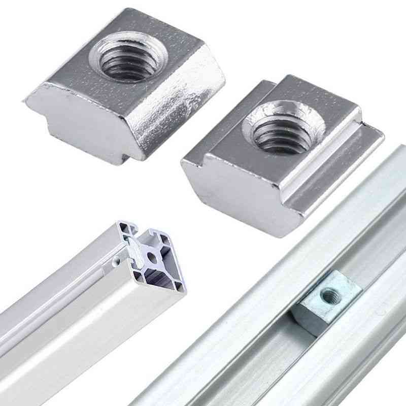 Set conector profil aluminiu serie - suport colț și piulițe fantă t