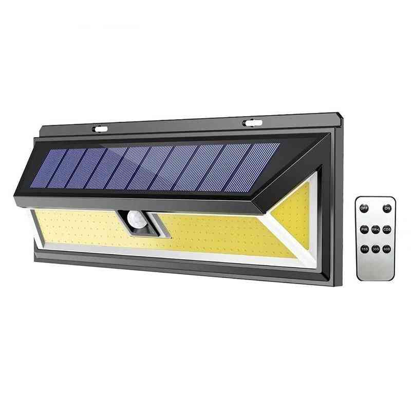 Lumină cu energie solară cu led cu senzor de mișcare și 3 moduri