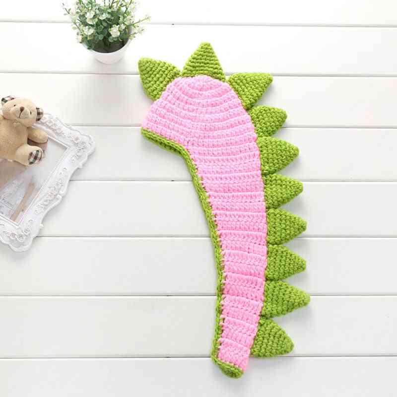 Newborn Baby Photography Props Accessories Dinosaur Hat Soft, Knitted Boy Girl Pictures Costumes Outfit