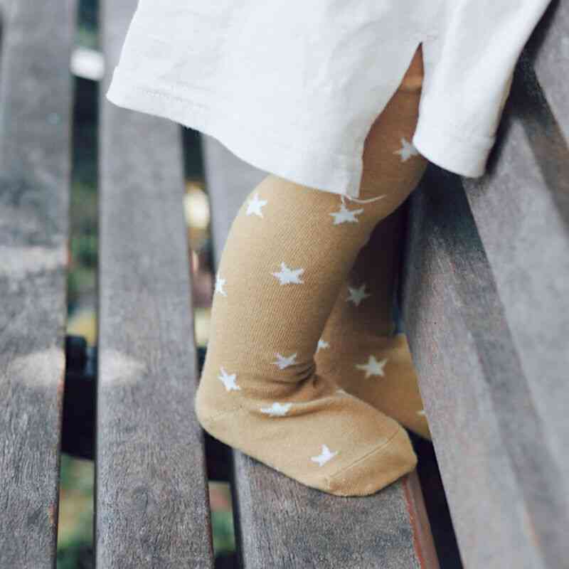 Star Printed, Long Tights For Toddlers