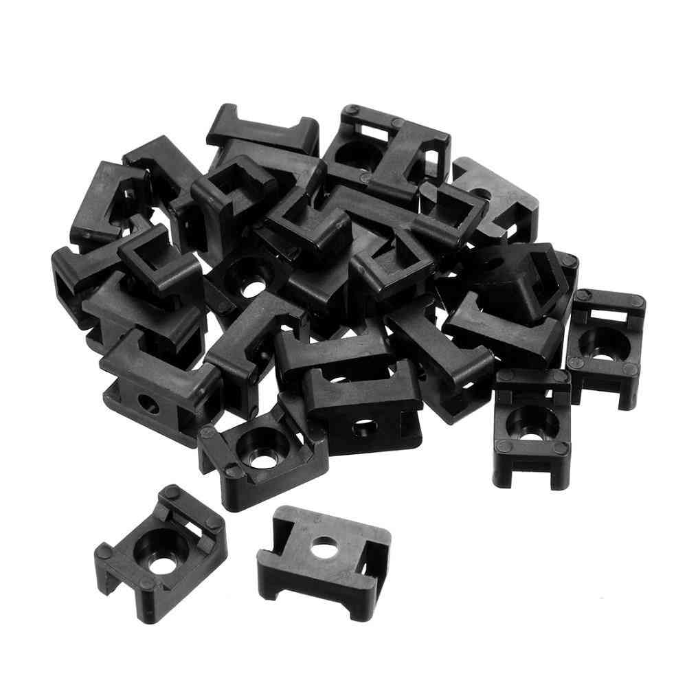 Saddle Type Cable Mount Tie With 5mm Hole