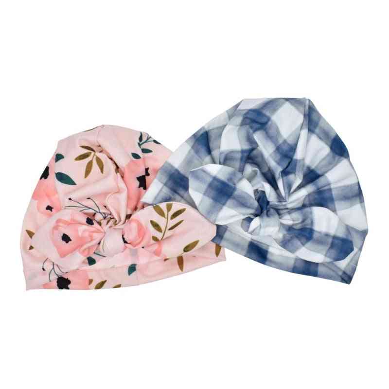Kids Soft Turban Knot Girl Hat - Spring Autumn Winter's Hats For Baby