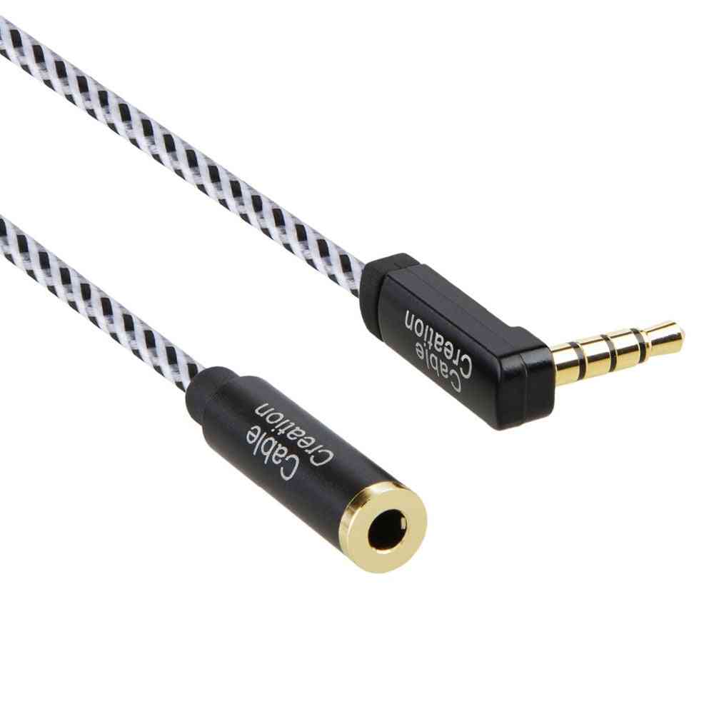 Male To Female Right Angle 4 Conductor Power Extension Cable