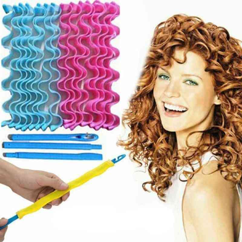Water Wave, Magic Curlers Formers Leverage -spiral Hairdressing Tool
