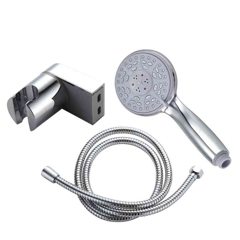Combinație de accesorii pentru baie nou-sosită, furtun de duș din oțel inoxidabil pivotant de duș portabil de mână - scaun cu 3 bucăți